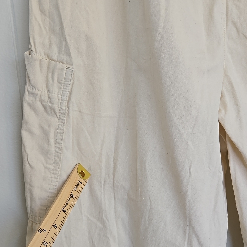 Jaded London Ecru Parachute Cargo Pants Size S - Picture 11 of 16